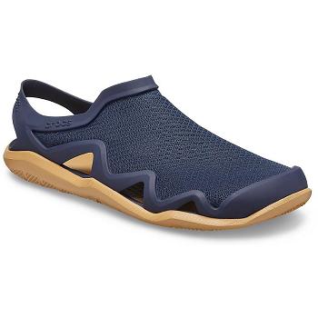 Crocs Swiftwater Mesh Wave Tmavomodre - Panske Sandále